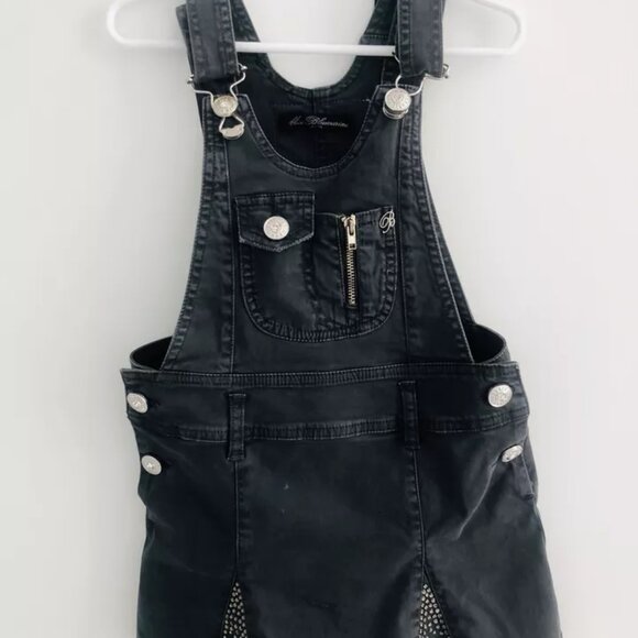 Miss Blumarine Jeans Raw-Edge Denim Skirtalls for Girls - Picture 1 of 12
